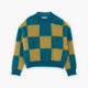Pullover scacchi oversize