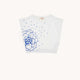 Canotta cropped con stampa floreale