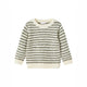 Pullover rigato verde