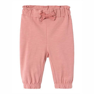 Panta legging con fiocco | cipria