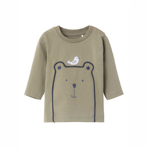 T-shirt orsetto | oliva