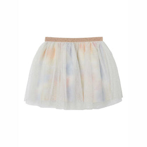 Gonna arcobaleno tulle