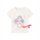 Completo t-shirt sirena| shorts blu