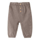 Pantalone bottoni | taupe