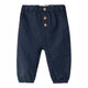Pantalone bottoni | blu