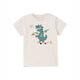 Completo t-shirt drago+shorts | biancobeige