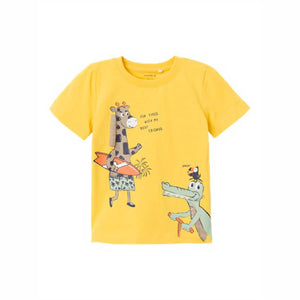 Completo t-shirt giraffa|jeans