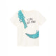 Completo t-shirt coccodrillo|bermuda nero