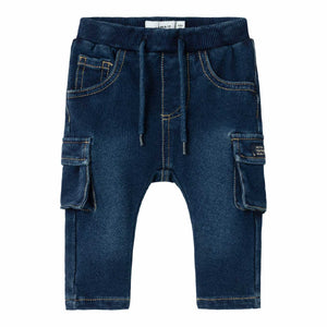 Jeans cargo pull-on