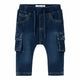 Jeans cargo pull-on