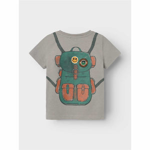 T-shirt zaino | grigia