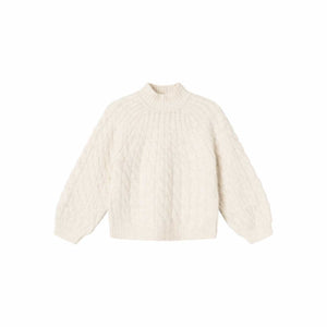 Pullover collo alto