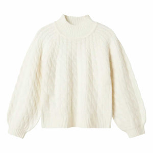 Pullover crop palloncino