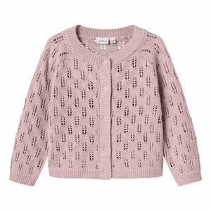 Cardigan traforato