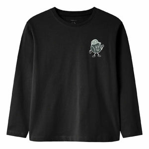 T-shirt baseball | nero