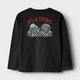 T-shirt baseball | nero