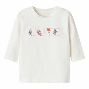 T-shirt CUTE | bianco