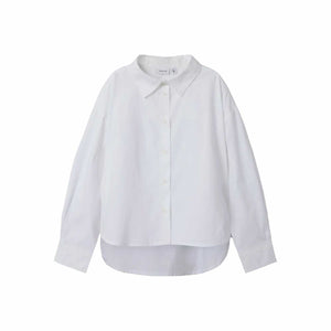 Camicia crop con dettaglio fiocchi