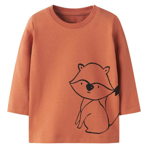 T-shirt volpe | arancione