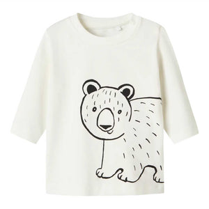 T-shirt orso | bianco