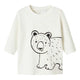 T-shirt orso | bianco