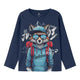 T-shirt procione | blu