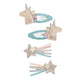 Unicorno - pack quattro mollette