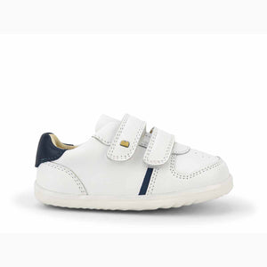 Step-Up Riley |  white+navy