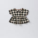 Maxi t-shirt fiori B&W