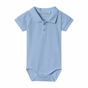 Completo polobody+shorts | azzurro