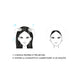 Maschera capelli | unicorno