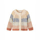 Cardigan maxi righe