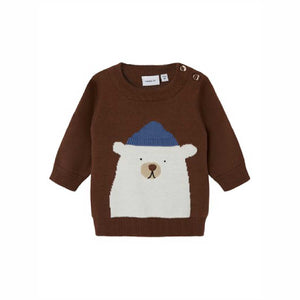Pullover orso | cioccolato