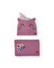 Set cuffia+collo unicorno