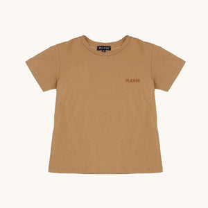 T-shirt caramello