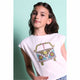 T-shirt camper glitterato