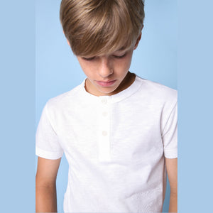 T-shirt serafino | bianca
