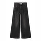 Jeans a zampa | nero