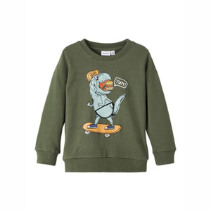 Felpa T-REX skate | verde