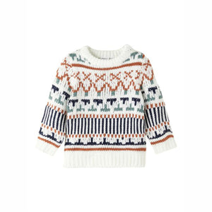 Maglione motivo chevron | baby