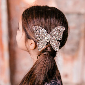 Molletta farfalla glitter
