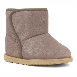 Stivaletto in pelle ugg | taupe