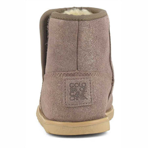 Stivaletto in pelle ugg | taupe