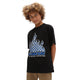 T-shirt VANS flamecheck | nero