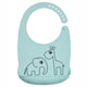 Bavaglia in silicone - celeste