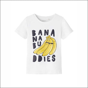 T-shirt banane | bianca